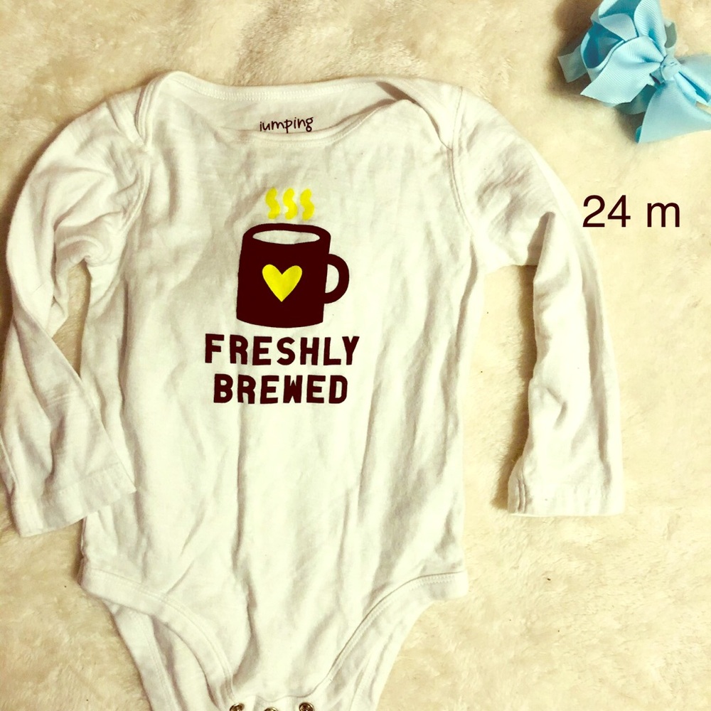 Freshly Brewed Onesie ☕️